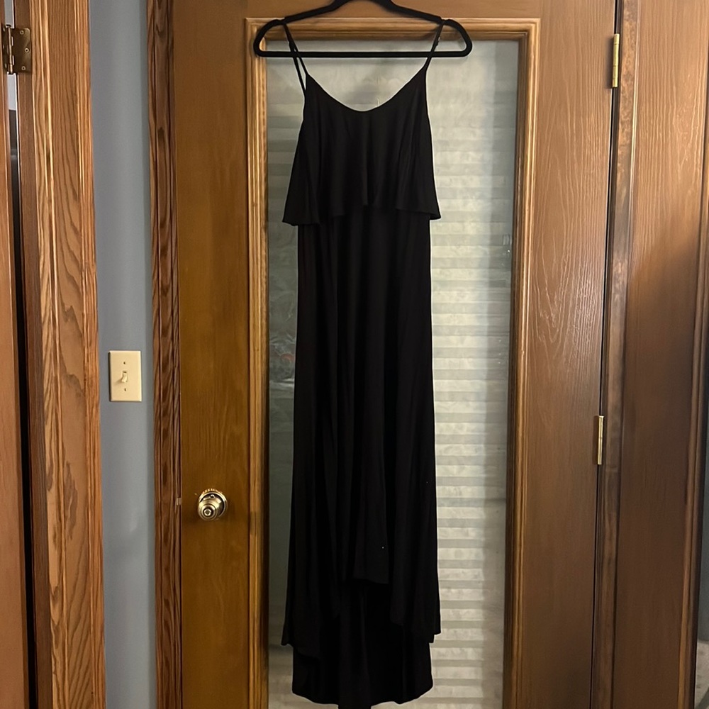 Black High Low Dress